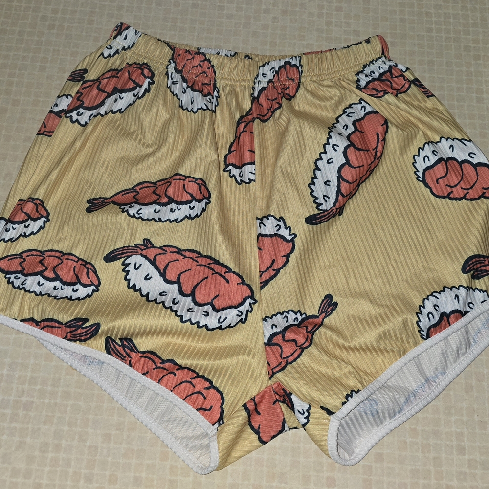 Sushi Print Shorts